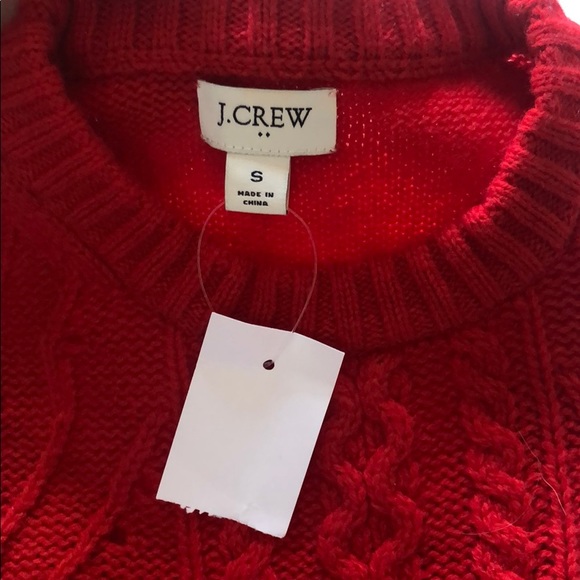 New Jcrew cable sweater size Small - Picture 10 of 10